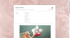 Desktop Screenshot of globoplanet.es
