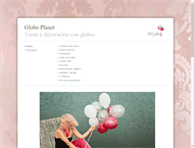 Tablet Screenshot of globoplanet.es